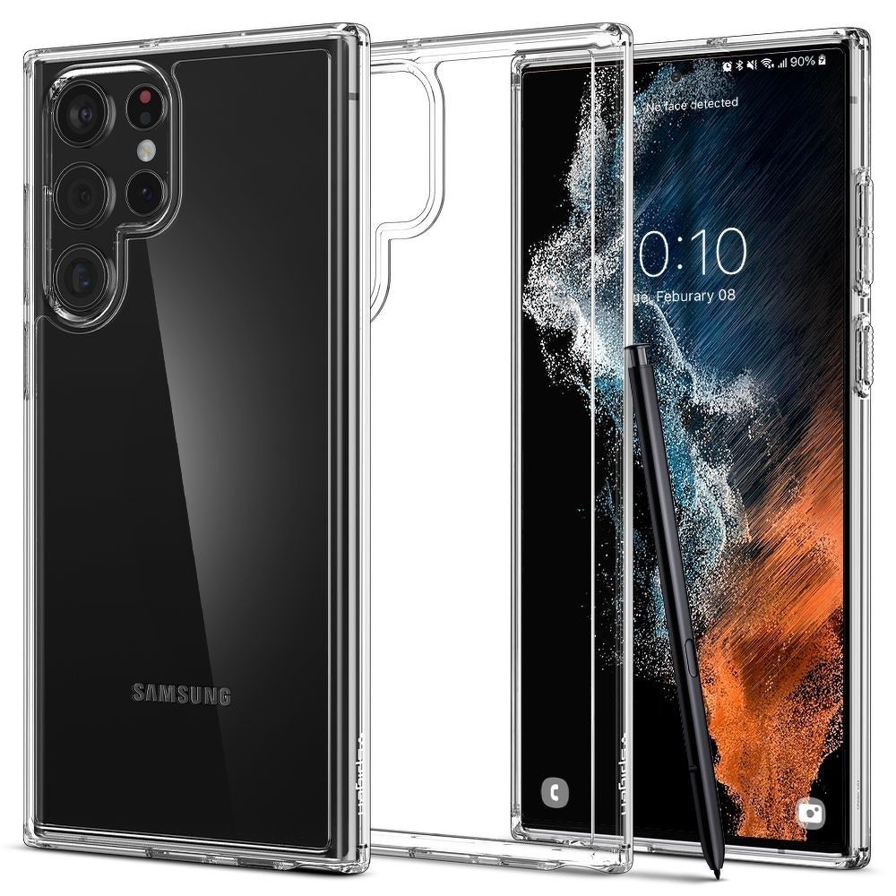 SPIGEN Ultra Hybrid tok SAMSUNG S22 ULTRA átlátszó