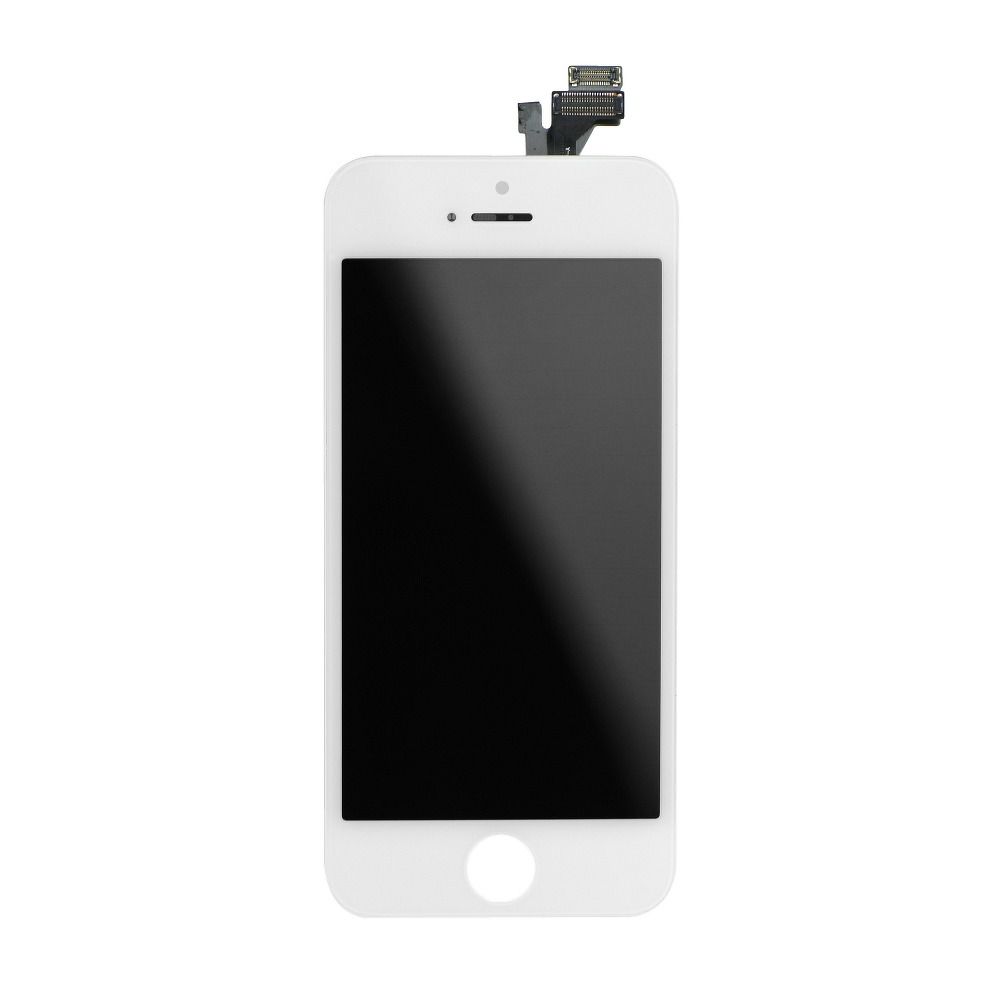 LCD Képernyő iPhone 5-höz digitizer fehér HQ