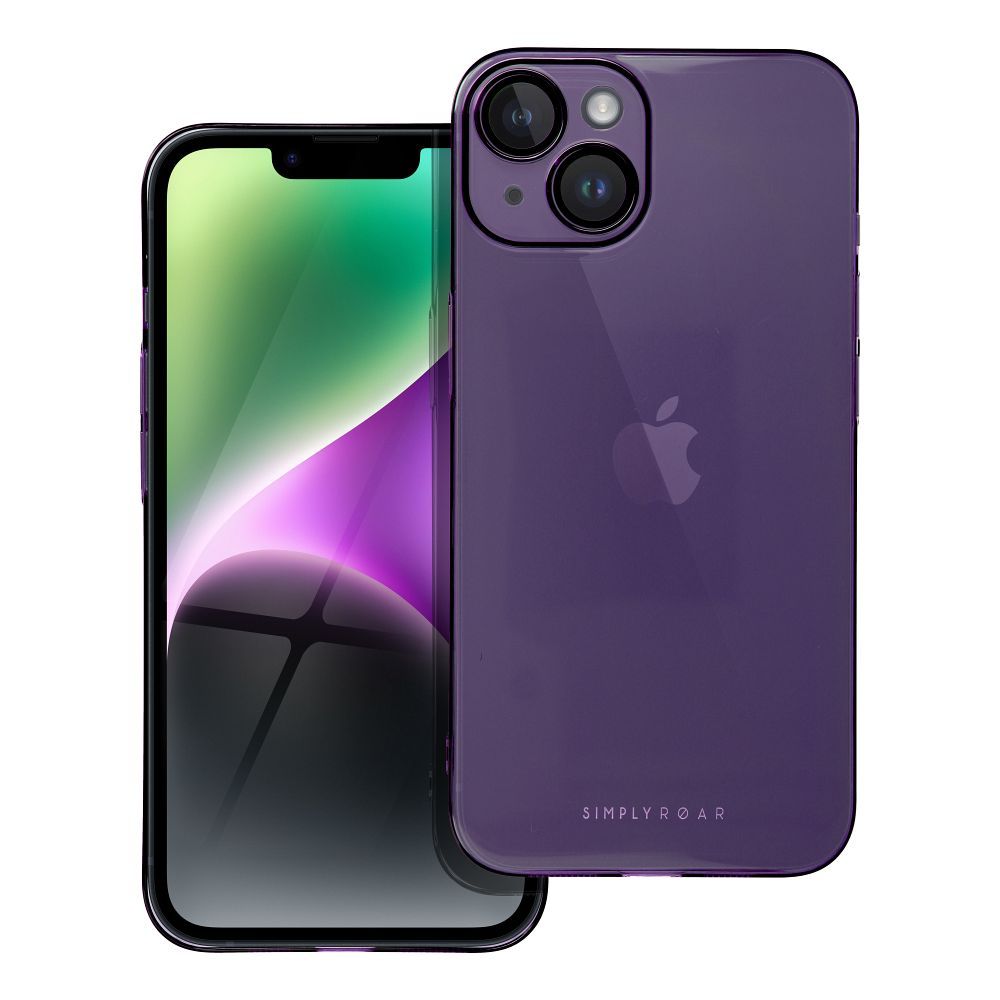 Roar Pure Simple Fit Case – iPhone 14 lila