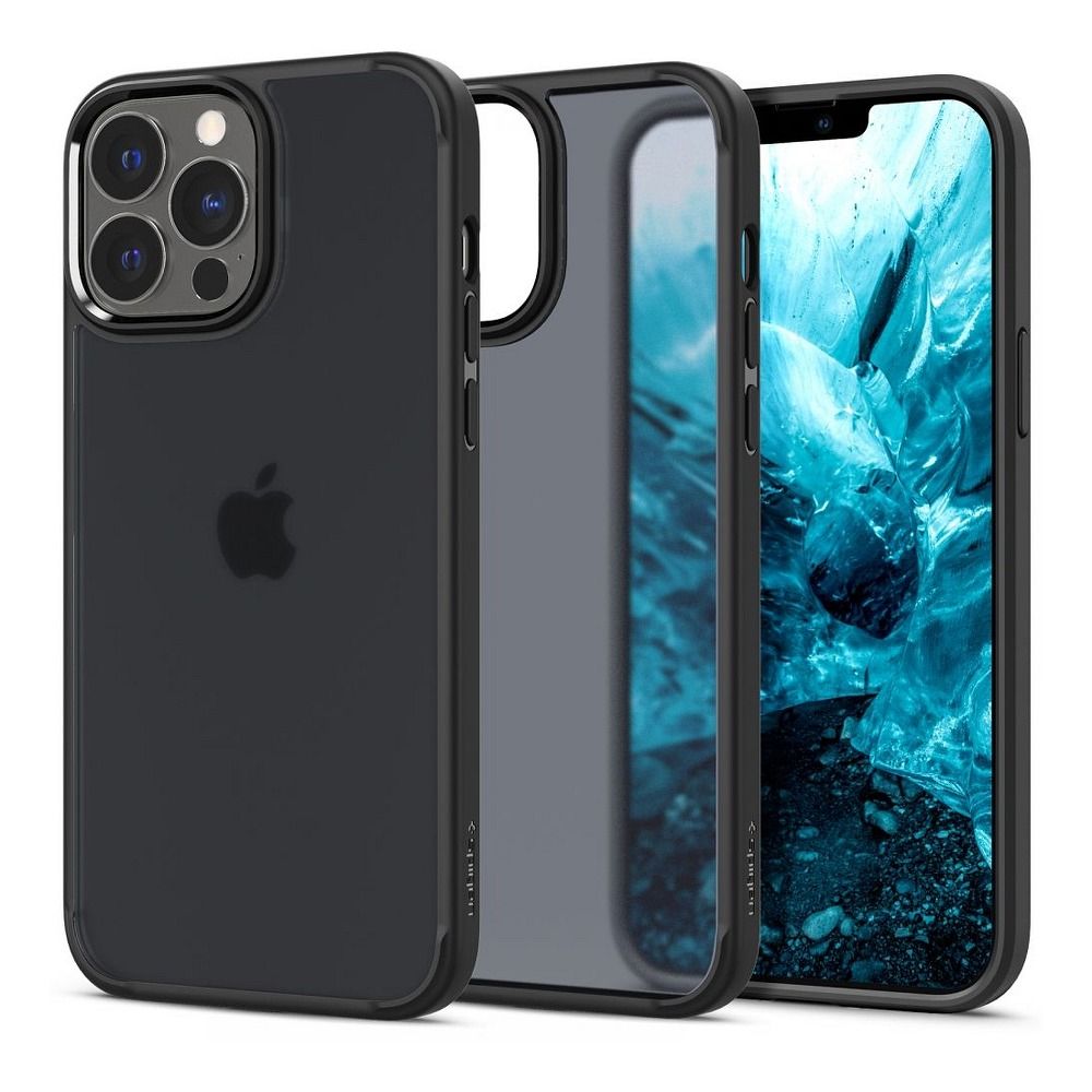 SPIGEN Ultra Hybrid case for IPHONE 13 PRO matte frost black