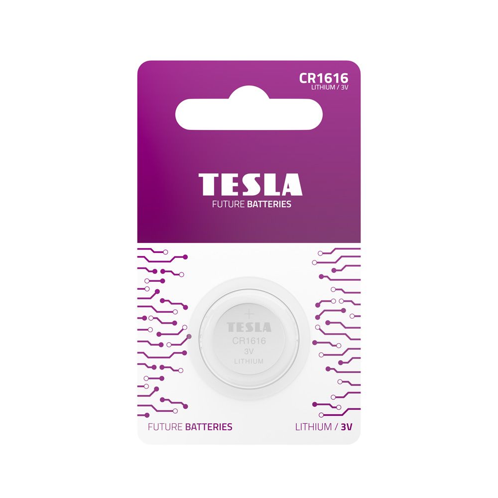 TESLA lítium elem CR1616 [1×240] 3V 1 db