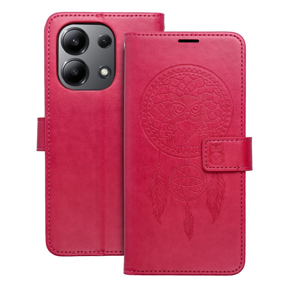 MEZZO könyvtok XIAOMI Redmi Note 13 4G dreamcatcher magenta