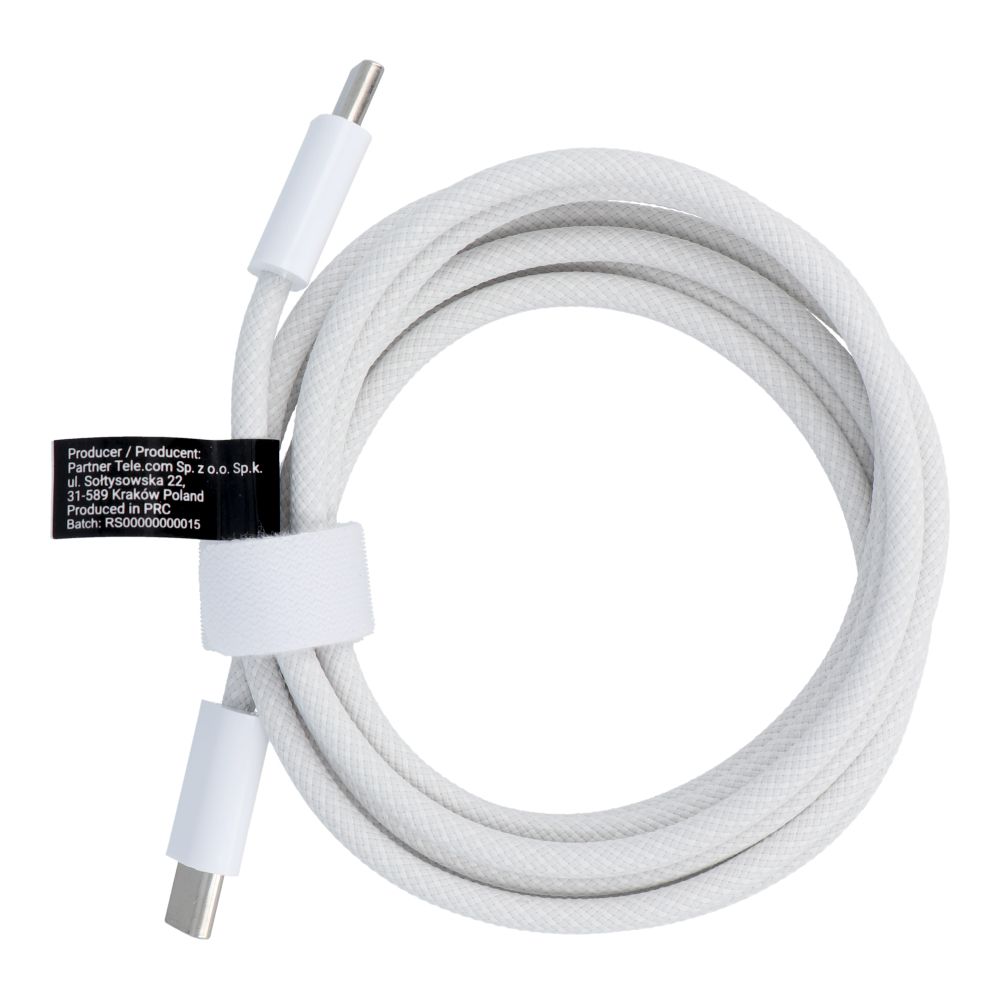 Type C – Type C PD QC3.0 3A 60W C263 1,5 m fehér kábel