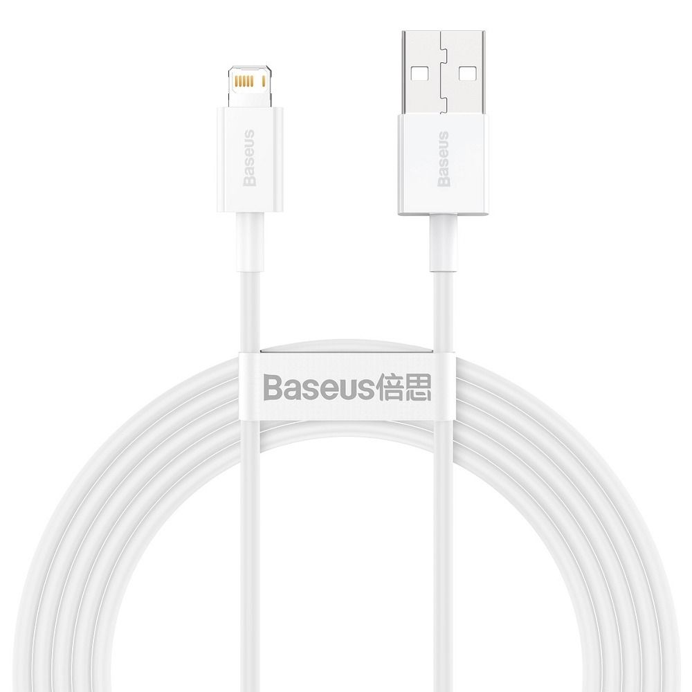 BASEUS USB A to Lightning kábel 2,4A Superior CALYS-C02 2 m fehér