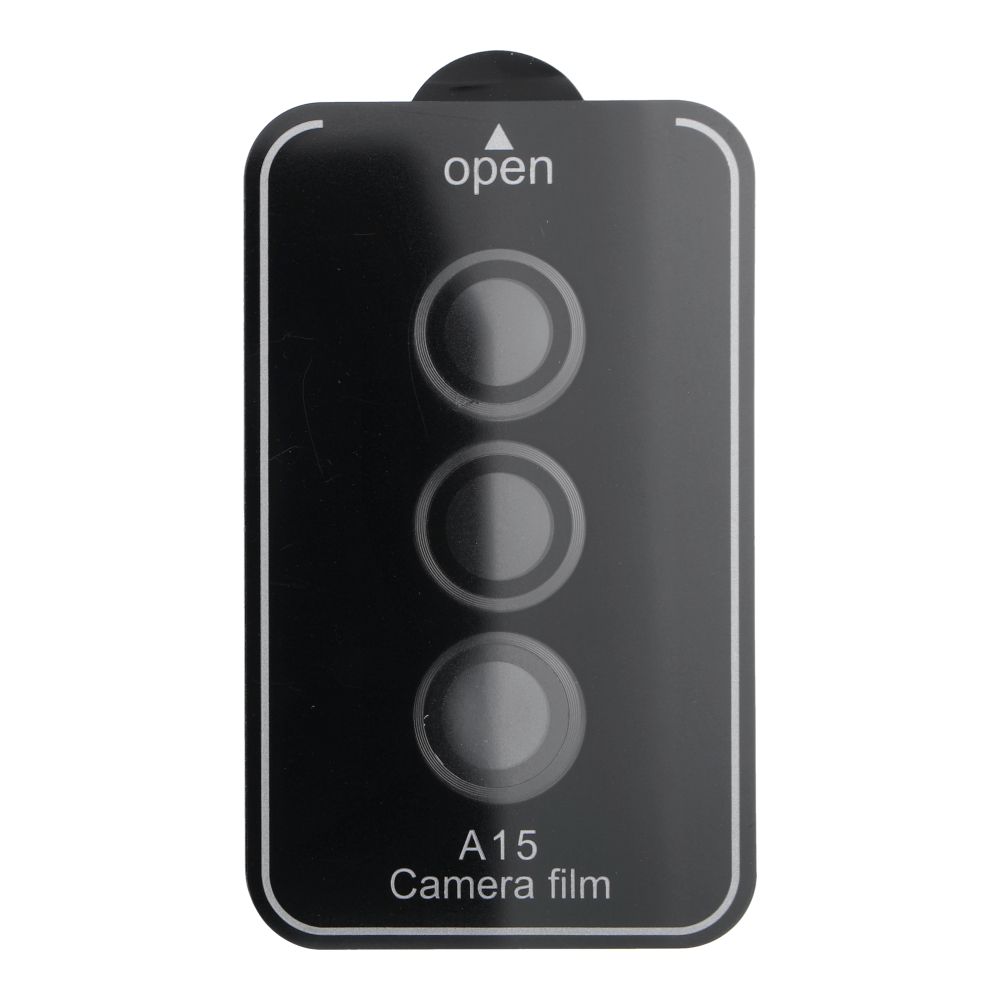9H Kamera Védő SAMSUNG A15-hez – Fekete