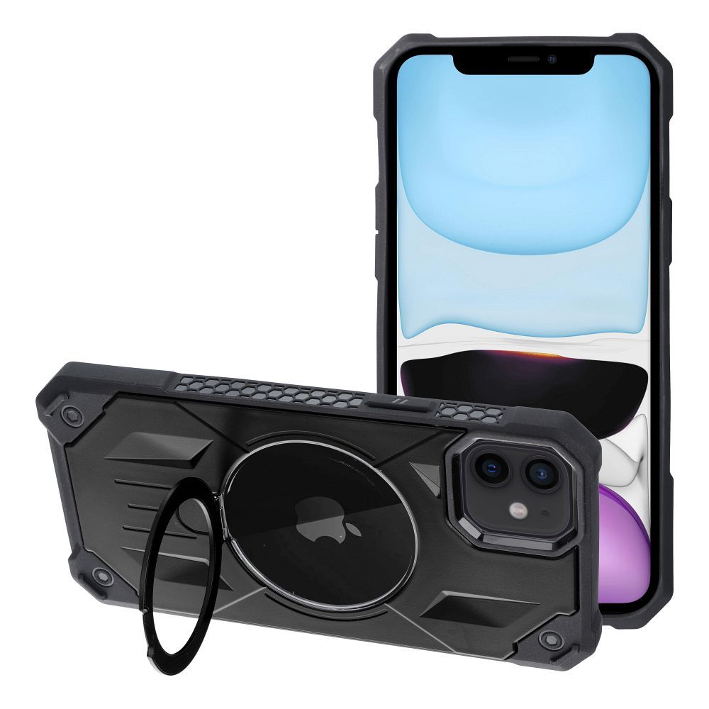 Armor Mag Cover tok MagSafe kompatibilis IPHONE 11-hez fekete