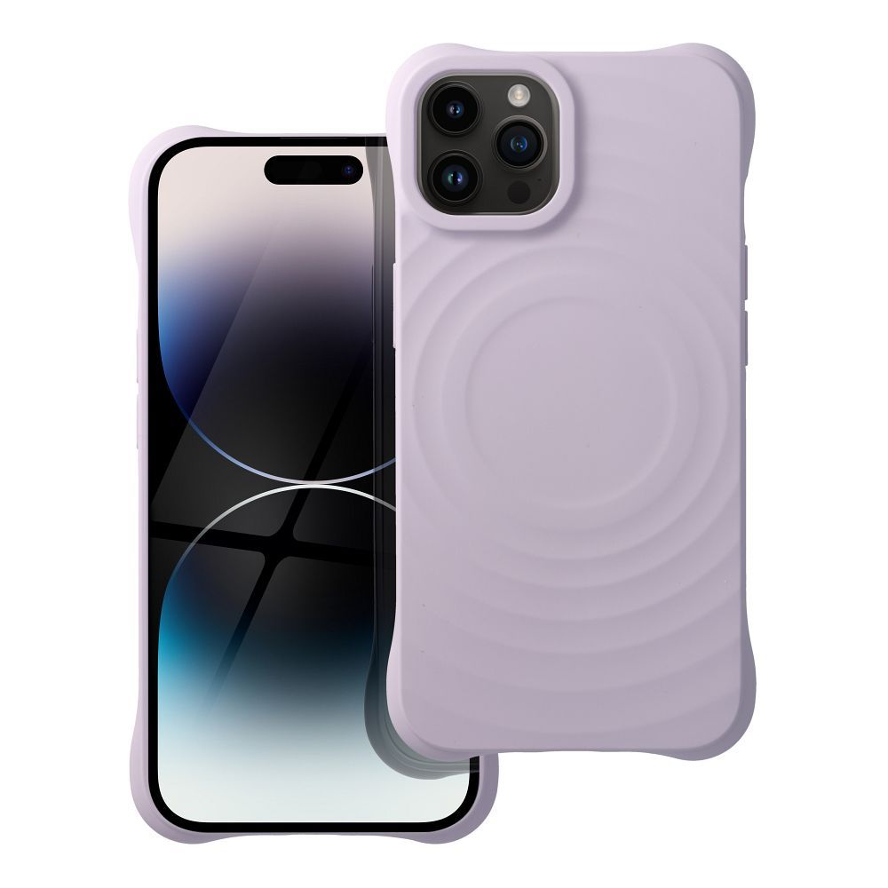 Silicone Zephyr Mag Cover kompatibilis MagSafe do IPHONE 13 lila