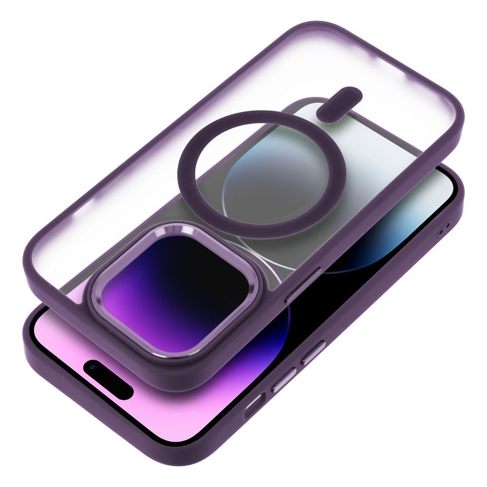 MATTE MAG COVER tok kompatibilis MagSafe-vel IPHONE 11 Pro Max lila