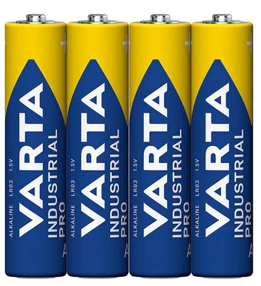 VARTA alkáli elem R3 (AAA) Industrial Pro 4 db
