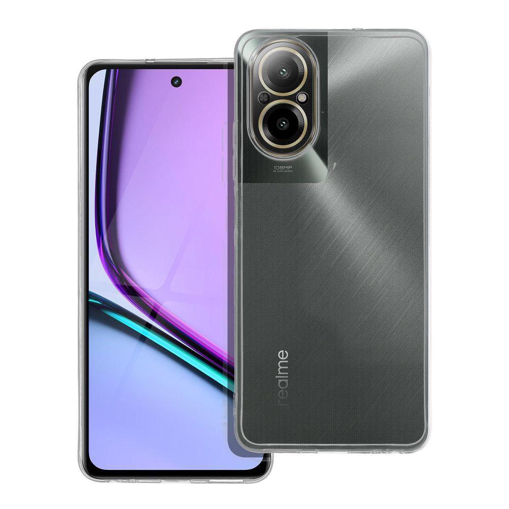 CLEAR Case 2 mm REALME C67-hez (kamera védelem) átlátszó