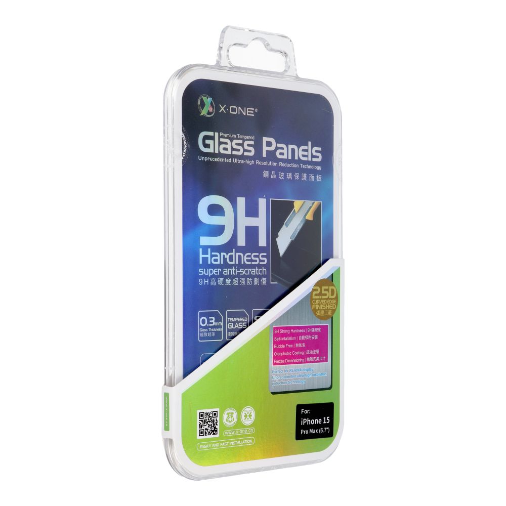 Edzett üveg X-ONE – iPhone 15 Pro Max-hoz