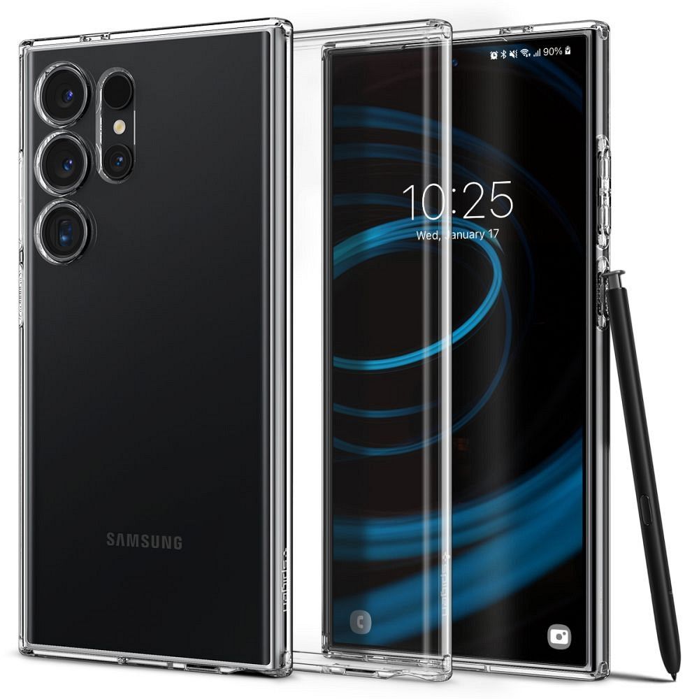 SPIGEN Liquid Crystal tok SAMSUNG S24 ULTRA kristálytiszta