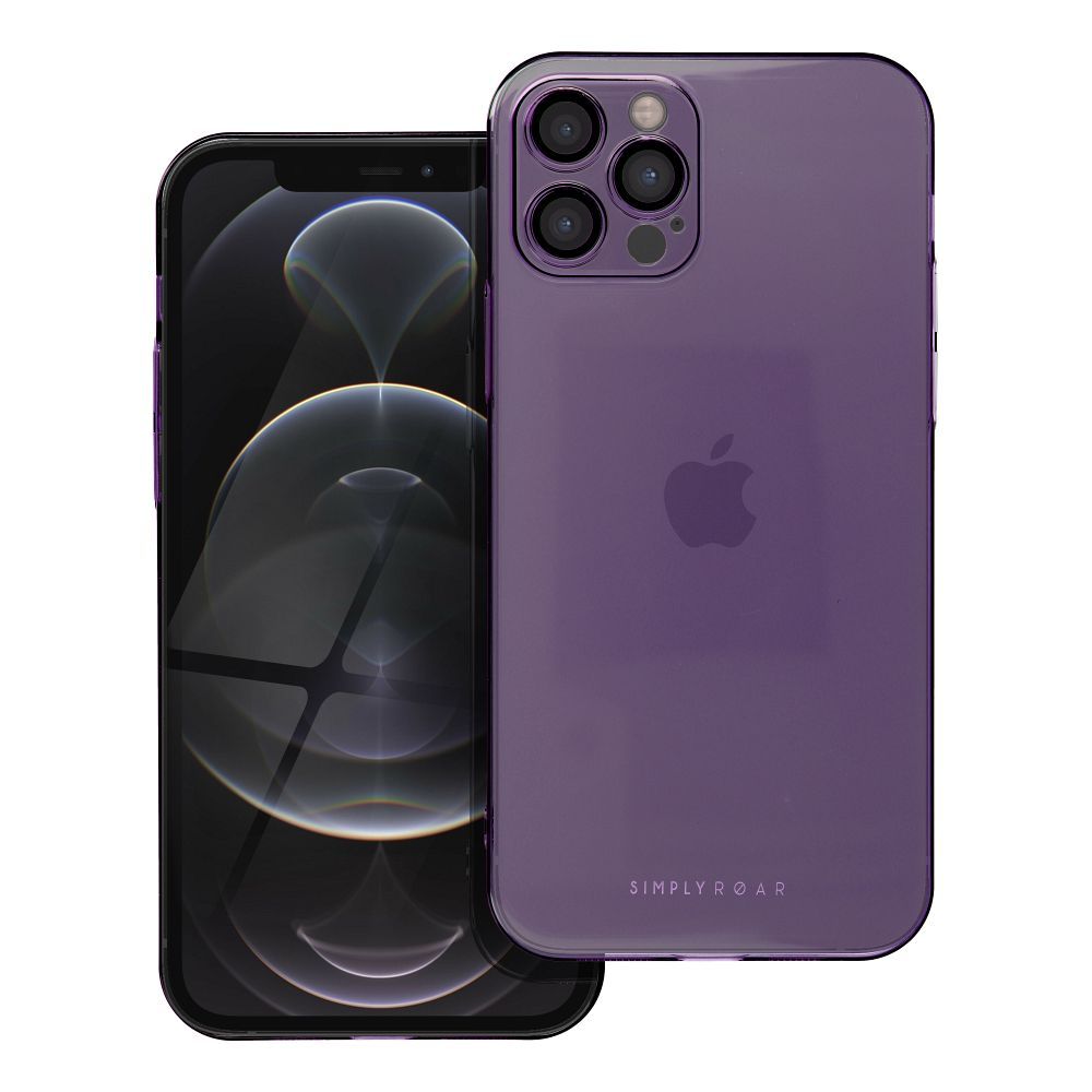 Roar Pure Simple Fit Case – iPhone 12 Pro lila