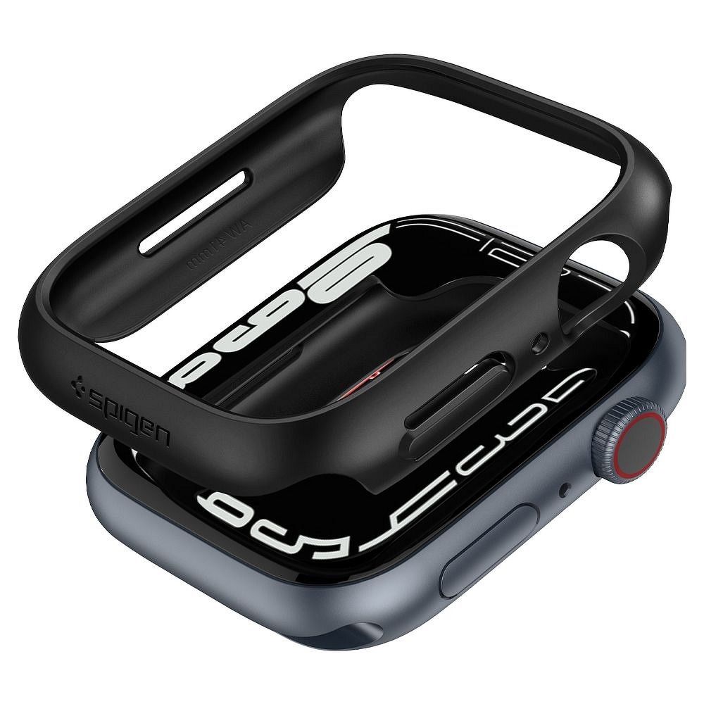 SPIGEN Thin Fit tok APPLE WATCH 7-hez (41MM) fekete