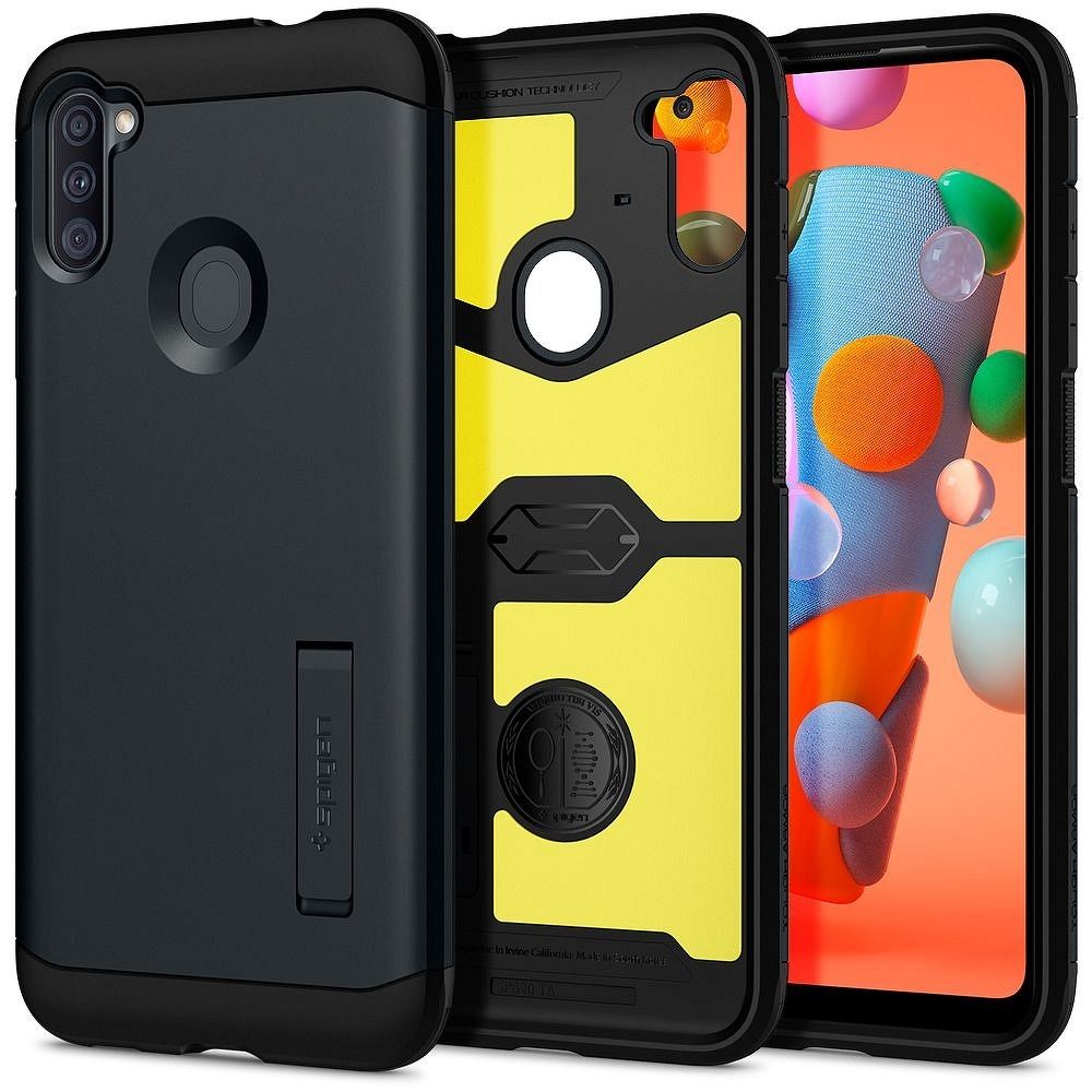 SPIGEN Tough Armor tok SAMSUNG A11 fém szürke