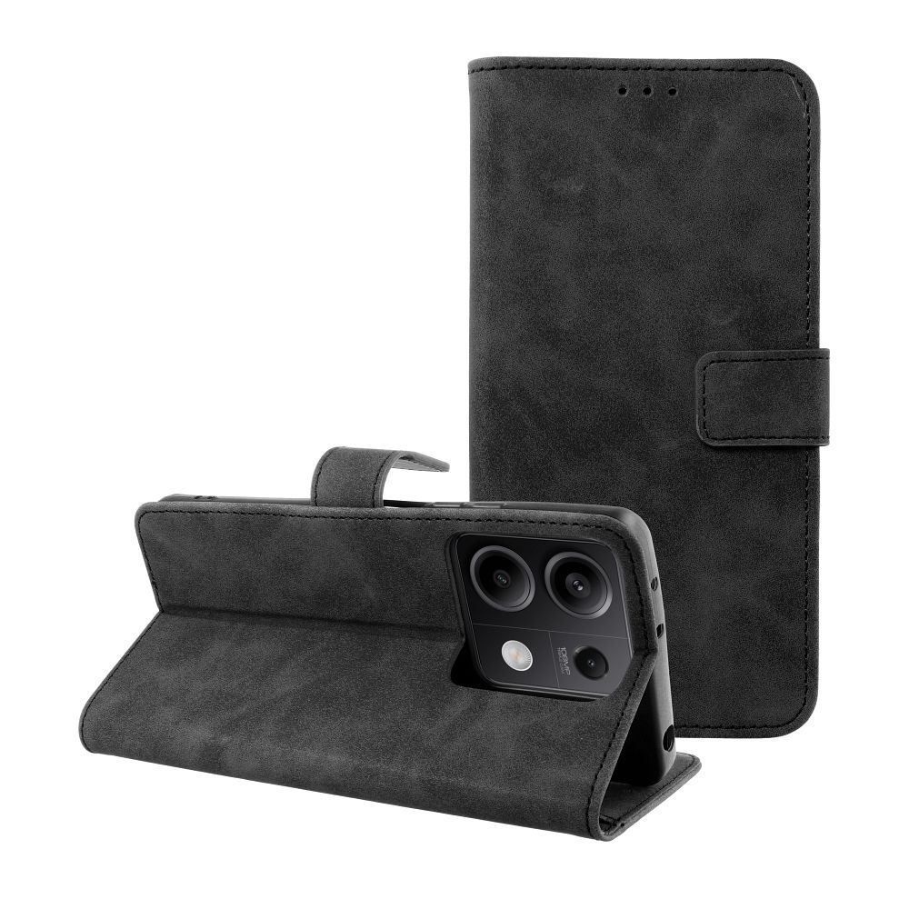 TENDER könyvtok XIAOMI Note 13 5G fekete