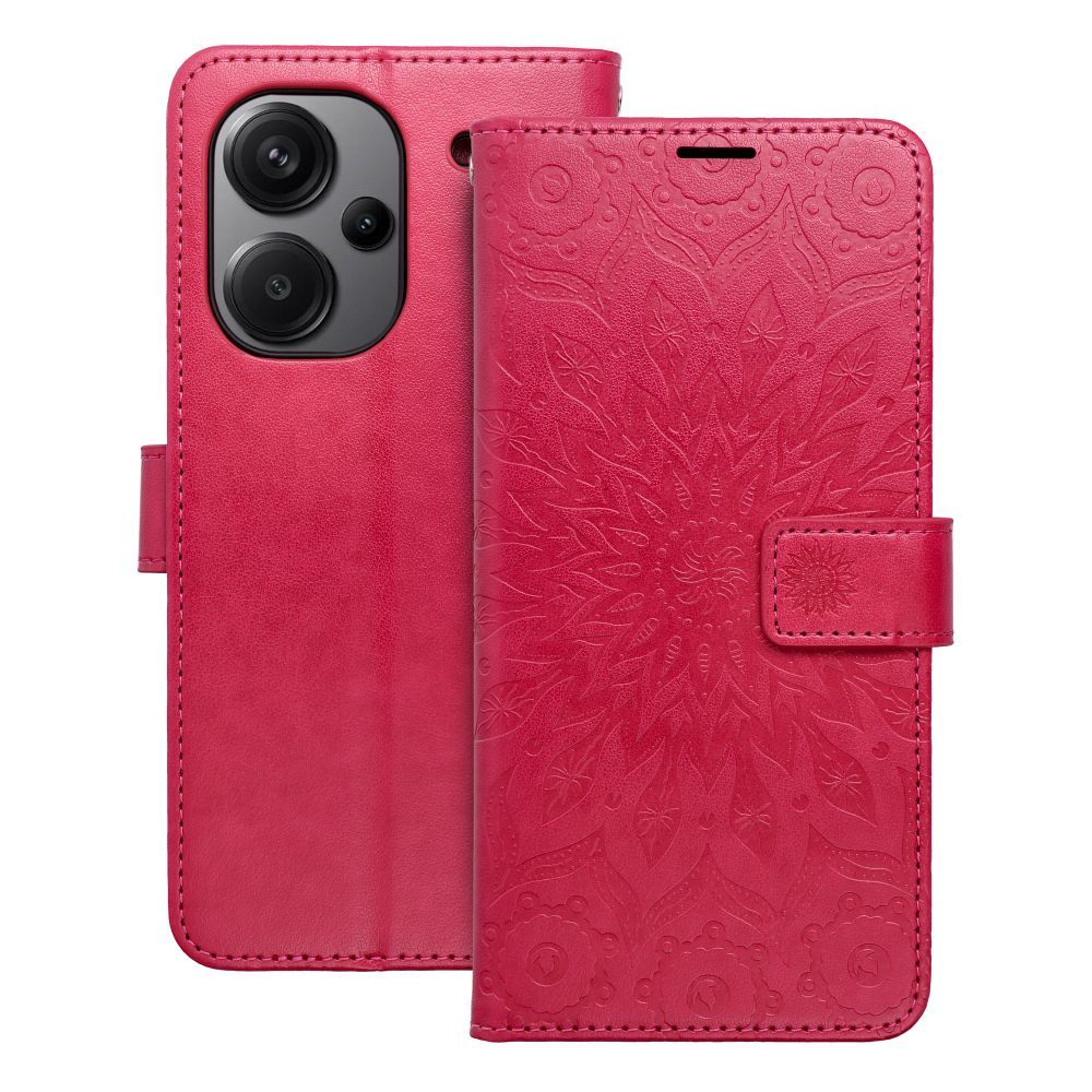 MEZZO könyvtok XIAOMI Note 13 Pro Plus 5G mandala magenta