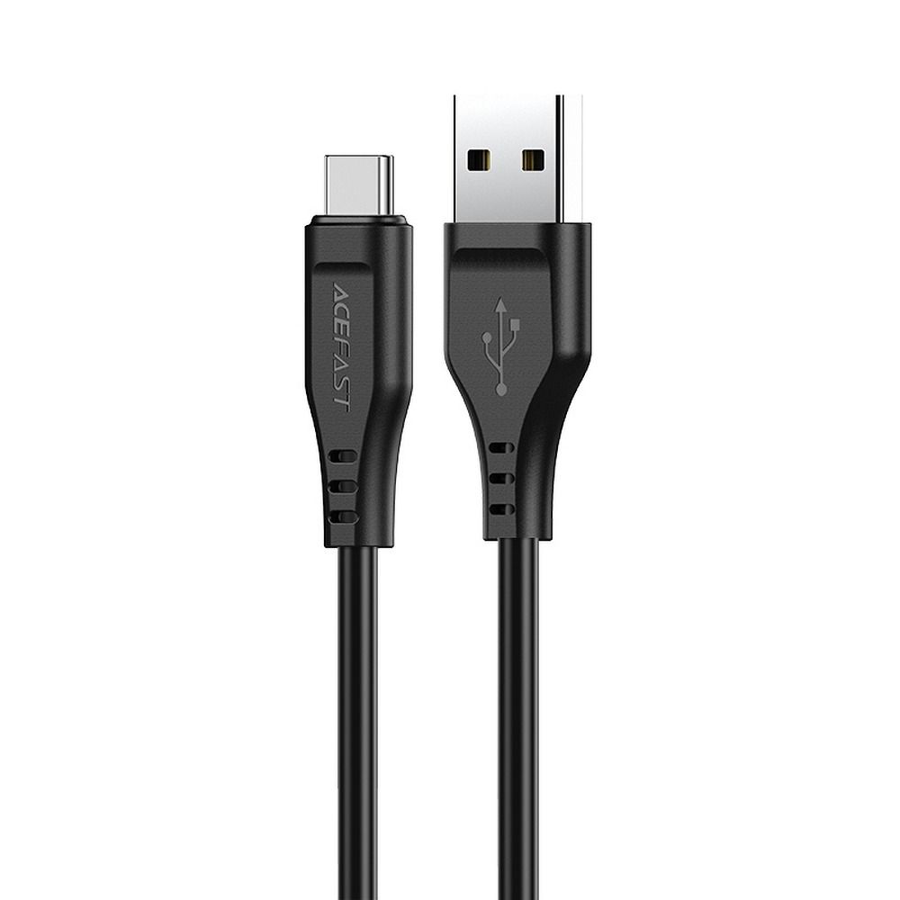ACEFAST USB-A – USB-C 3A C3-04 kábel 1,2 m fekete