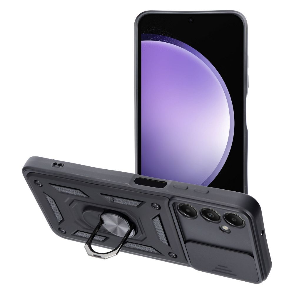SLIDE ARMOR tok SAMSUNG S23 FE fekete