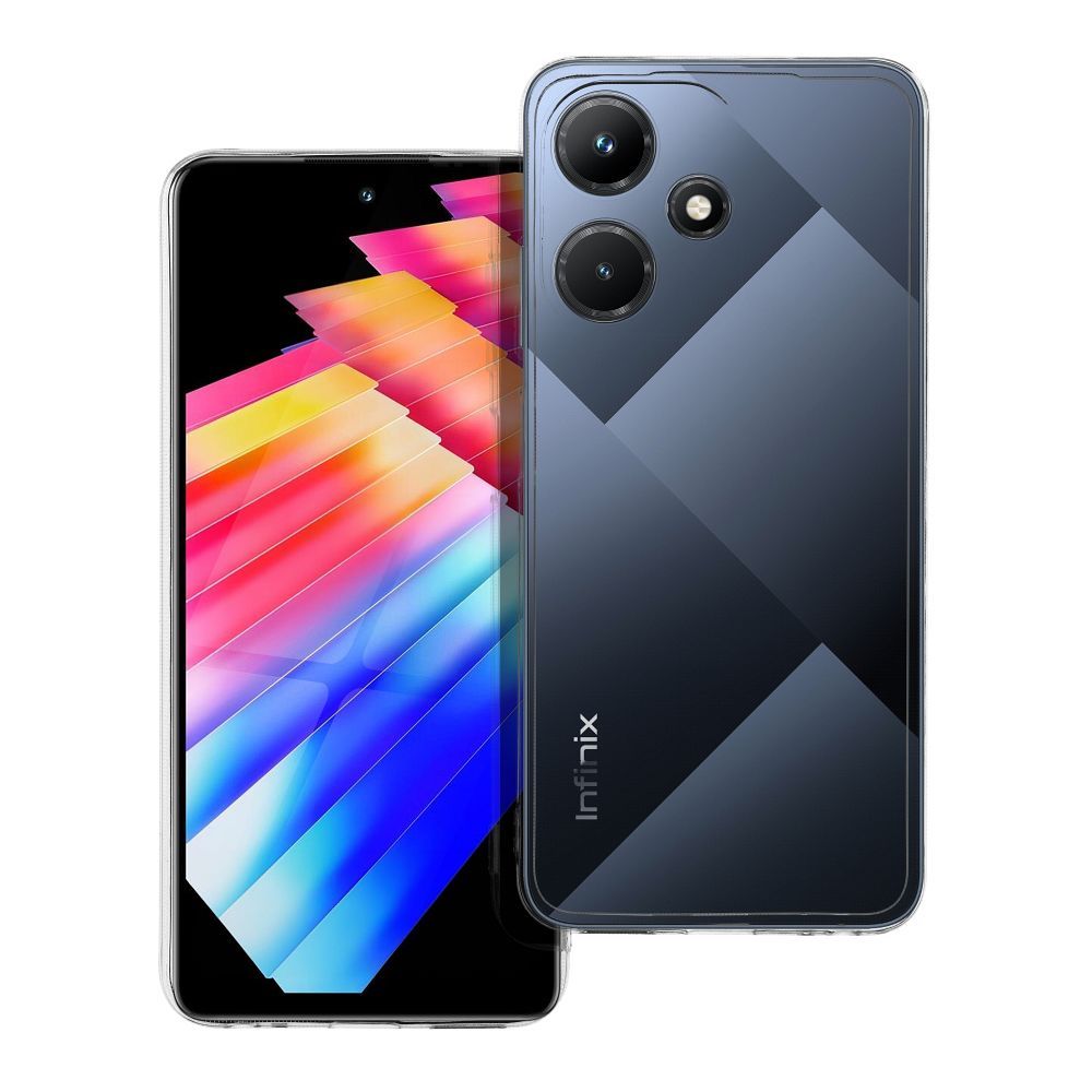 CLEAR Case 2 mm INFINIX HOT 30i-hez (kamera védelem) átlátszó