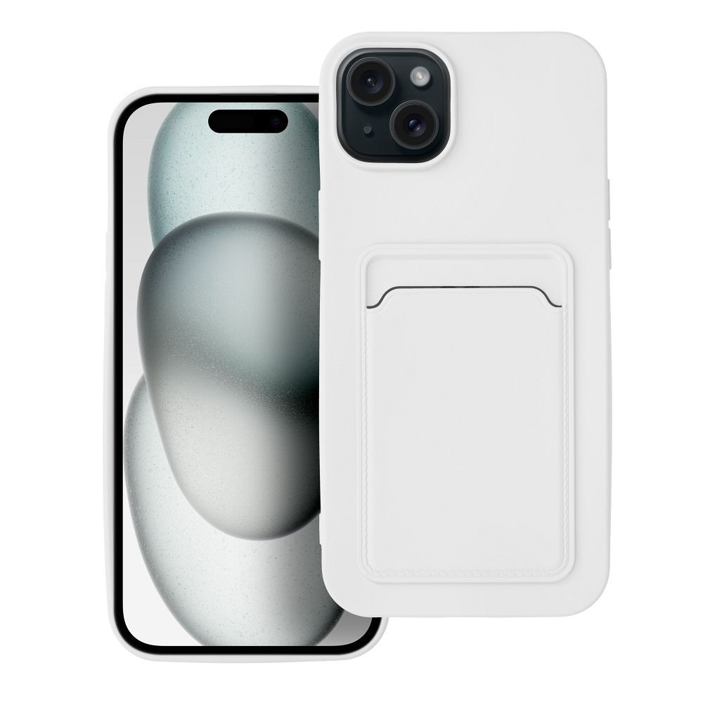 case CARD for IPHONE 15 Plus white - Smartech.ee