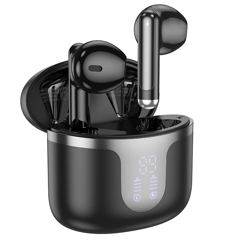 HOCO vezeték nélküli fülhallgató bluetooth TWS EQ7 fekete