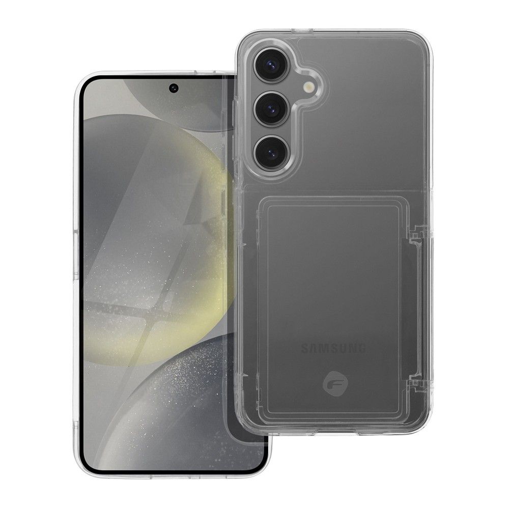 FORCELL F-PROTECT Crystal Pocket tok SAMSUNG S24 Plus átlátszó