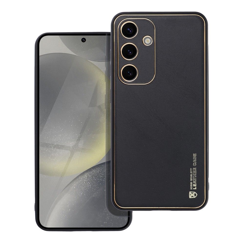 BŐR tok SAMSUNG S24-hez fekete