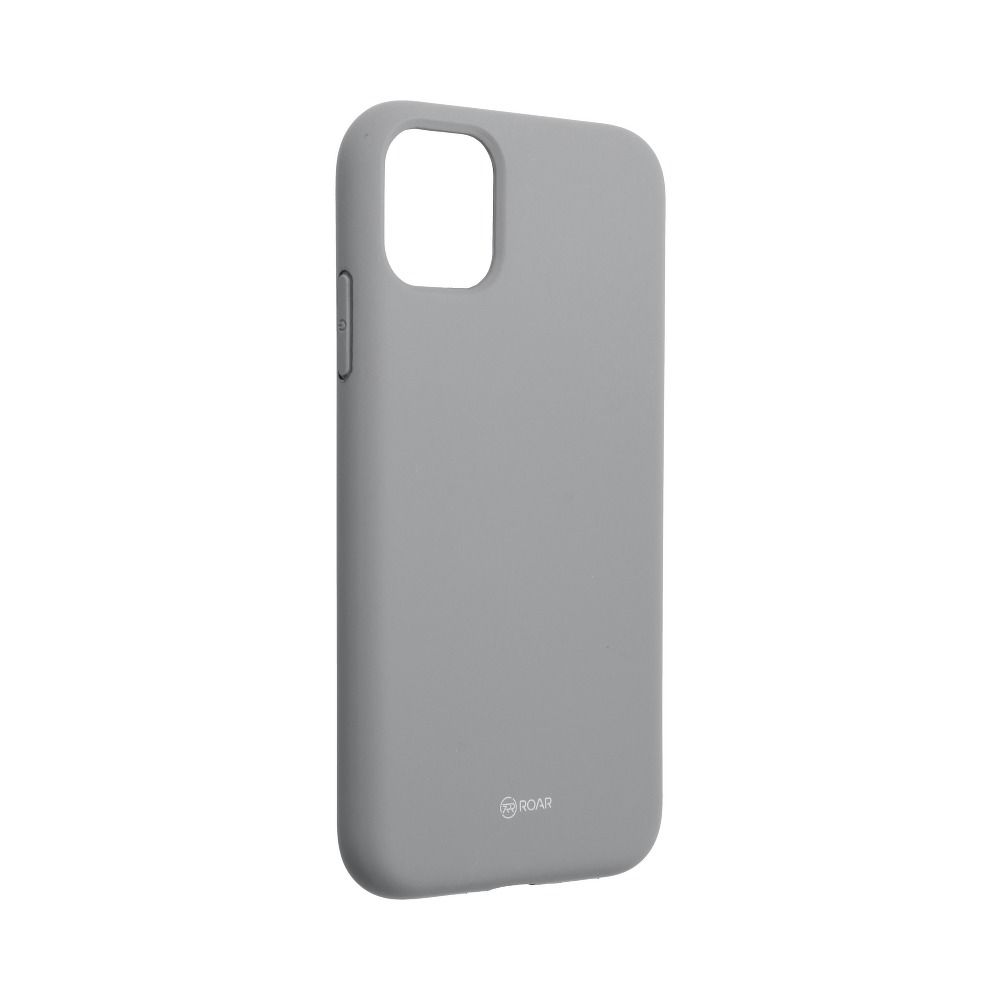 Roar Colorful Jelly Case – for iPhone 11 grey