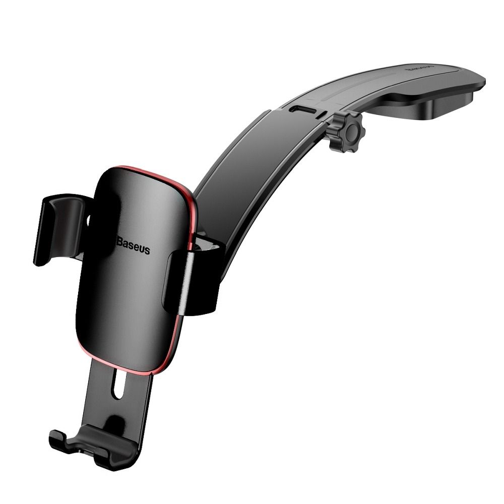 BASEUS car holder  Metal Age Gravity Car Mount(Connecting Rod Type)to dashboard black SUYL-F01