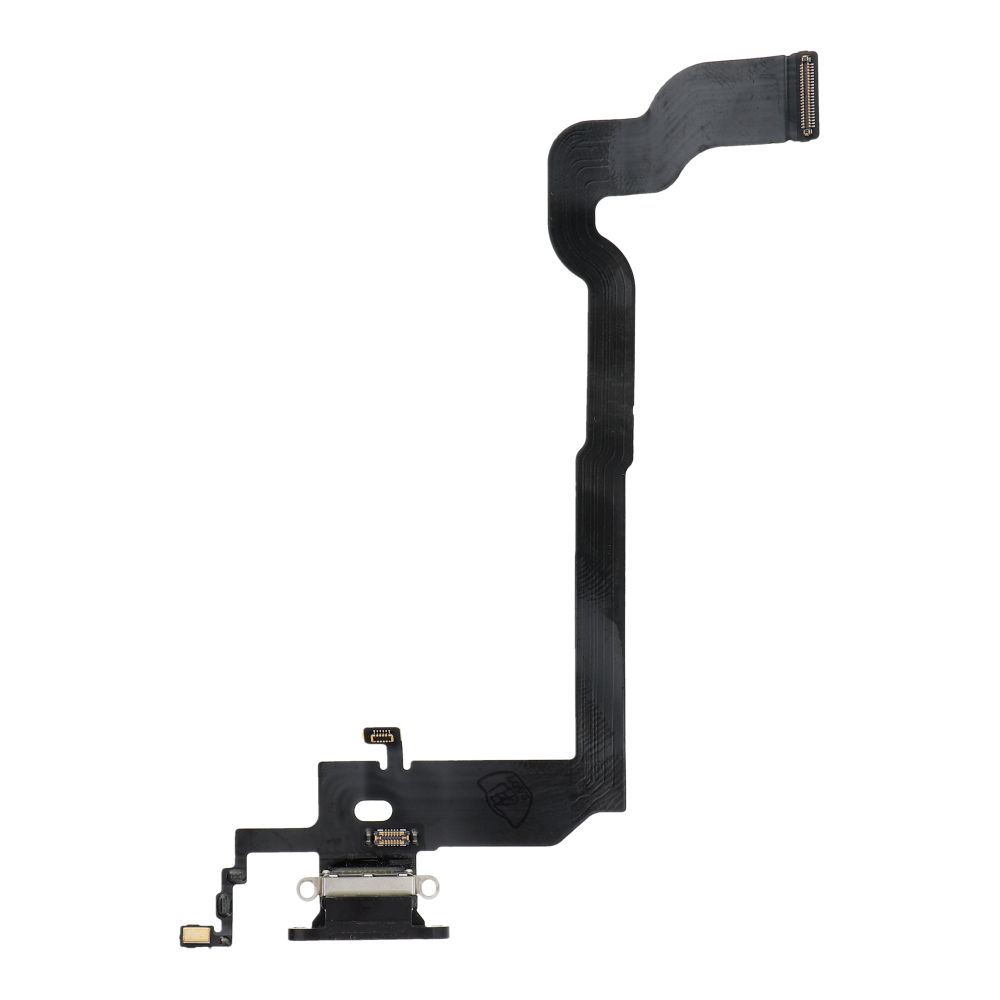 Töltő flex USB IPHONE X fekete (használt)