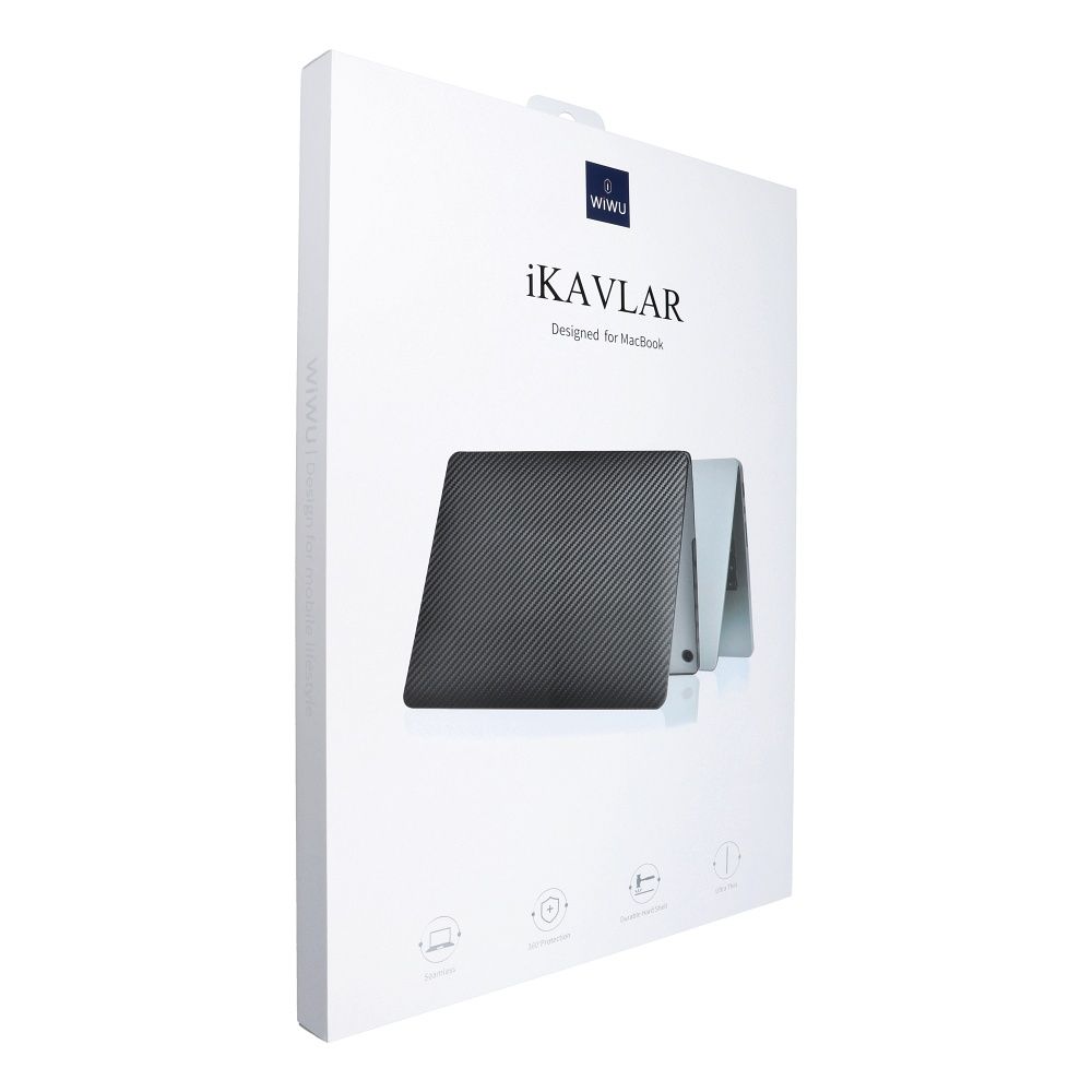 WiWU – iKavlar Crystal Shield MacBook Pro 16.2" 2021/2023 – fekete