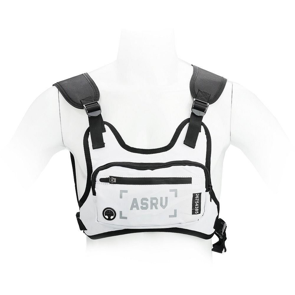 Sports bag on chest for mobile phone / keys ( 4,5″ – 6,5″ ) white