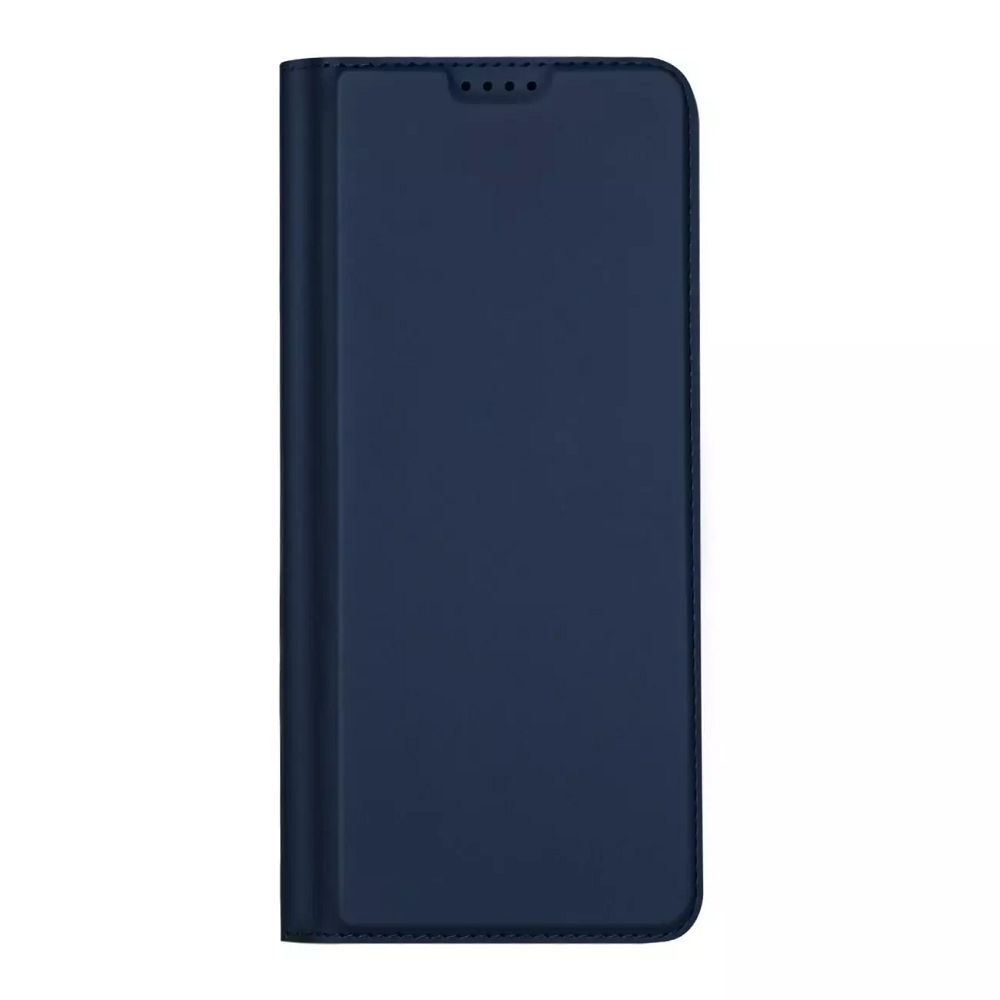 DUX DUCIS Skin Pro – Simító Bőr Tok Motorola G32-hez kék