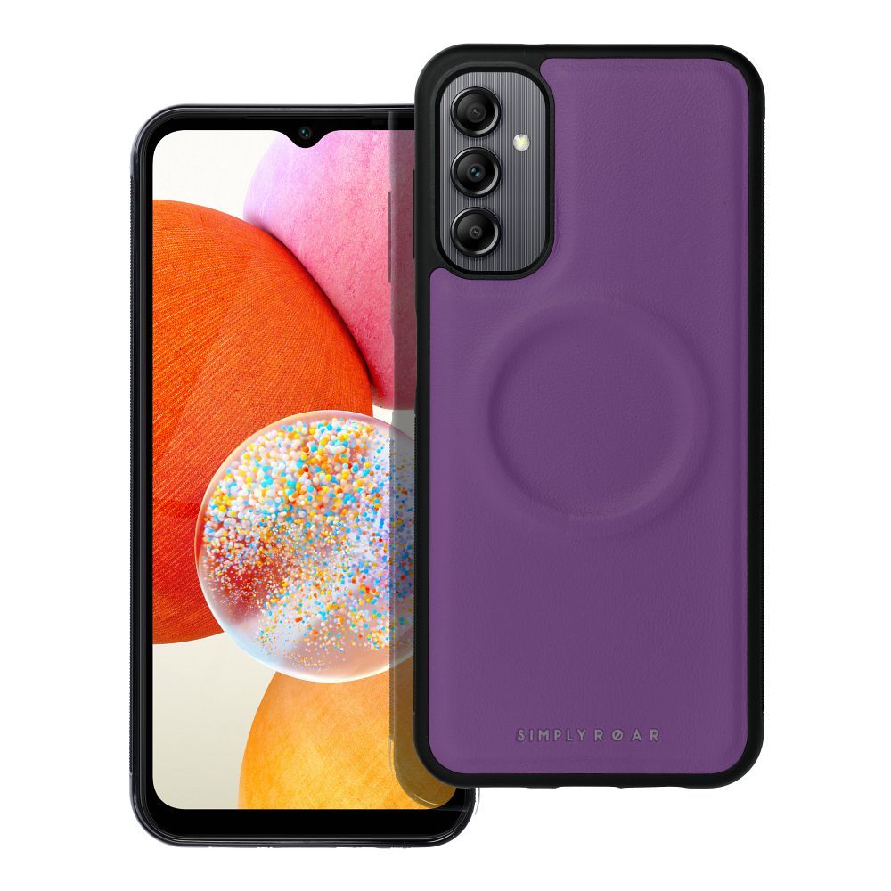 Roar Mag Morning Case – for Apple Samsung A14 purple