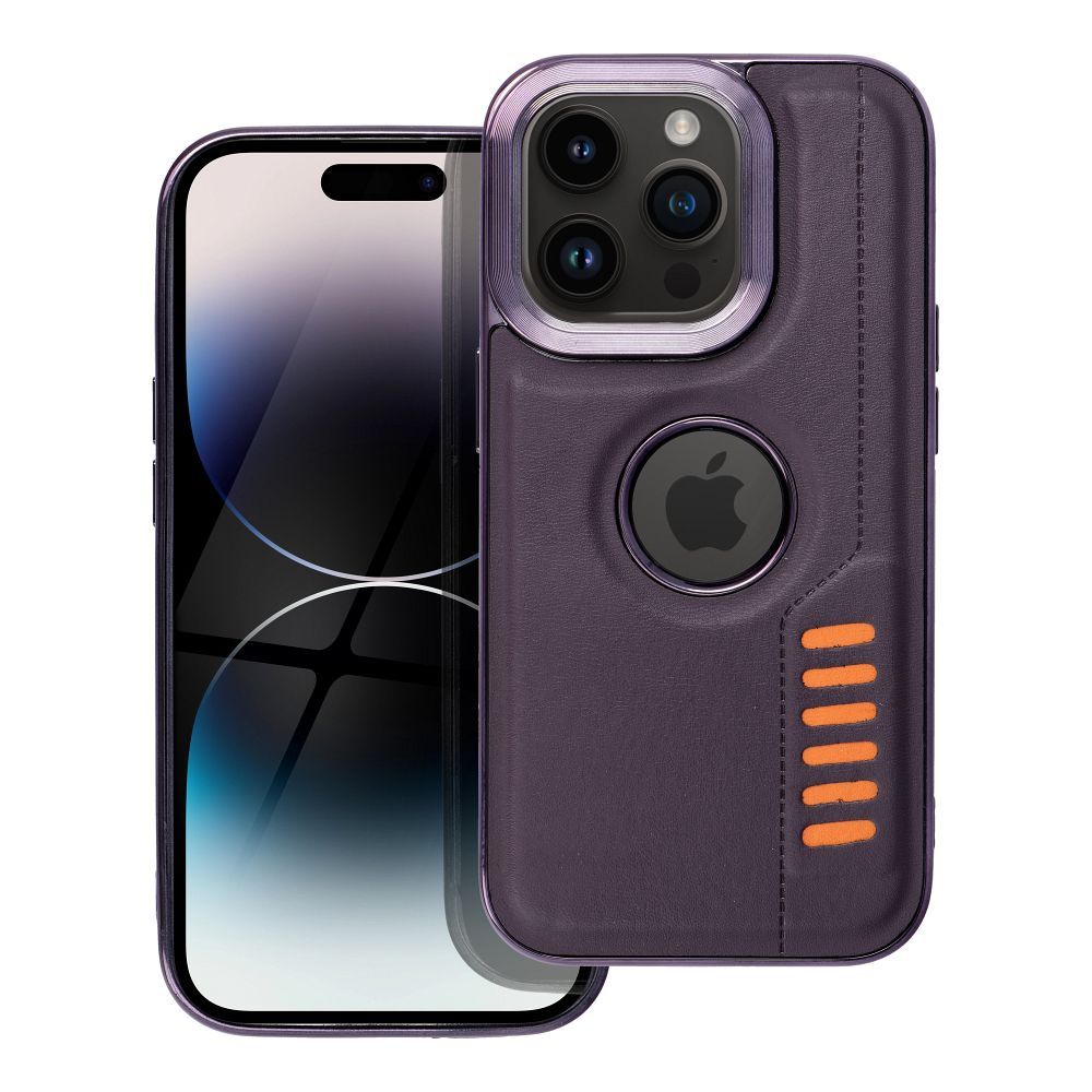 MILANO tok IPHONE 14 Pro sötétlila