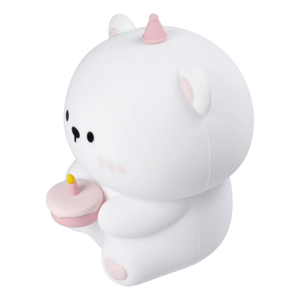 Urodzinowy Miś Art Deco dotykos éjszakai lámpa