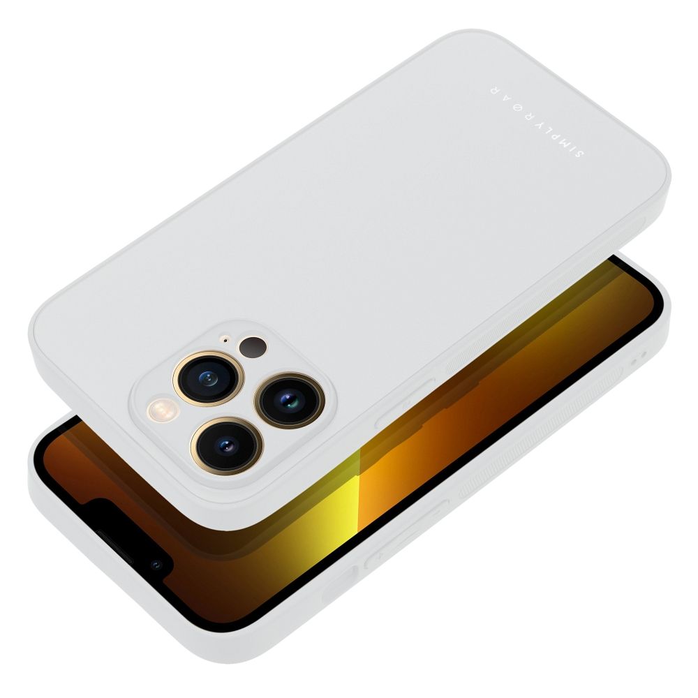 Roar matt üveg tok - iPhone XR acél színű
