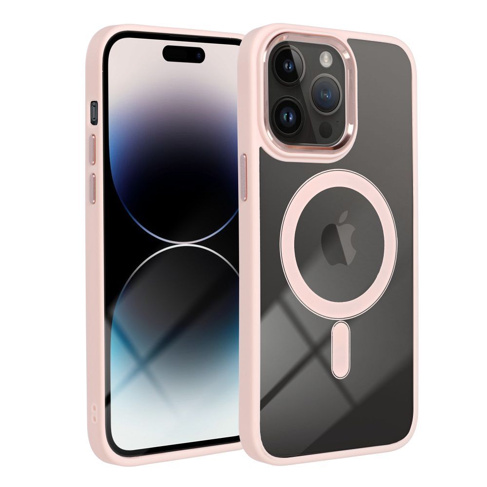 COLOR EDGE MAG COVER tok MagSafe kompatibilis IPHONE 16 Pro pink