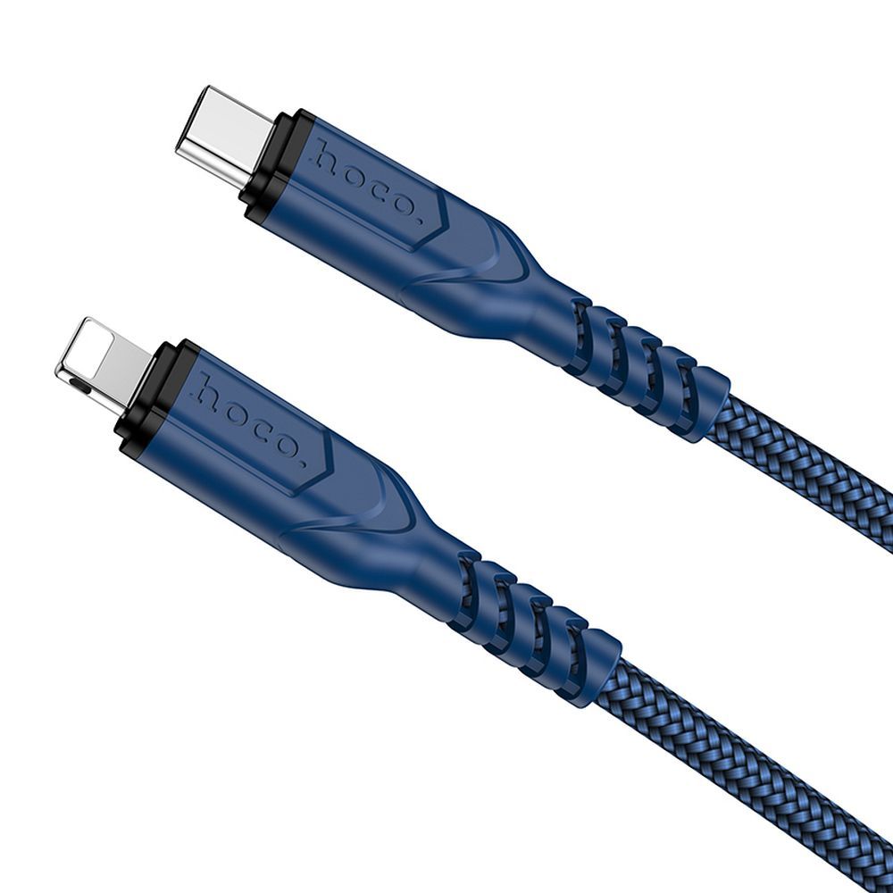 HOCO Type C – Lightning PD 3A 20W X59 kábel 1 m kék