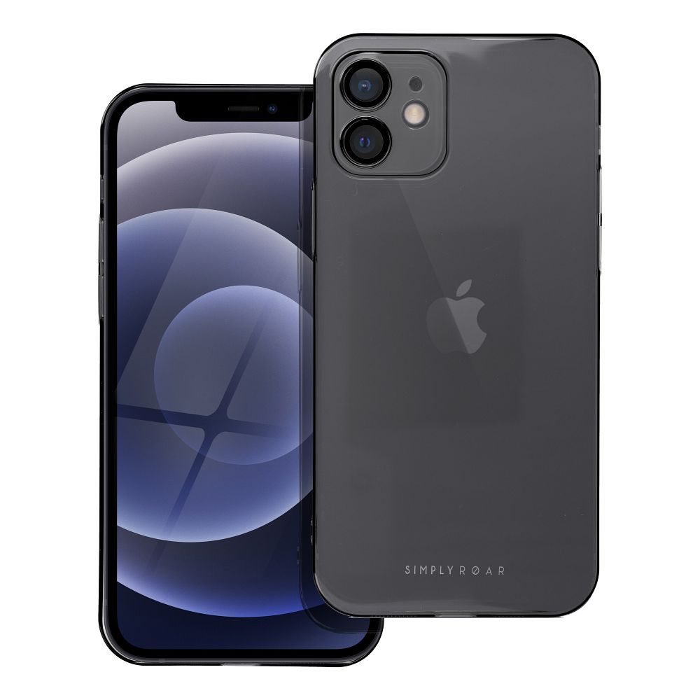 Roar Pure Simple Fit Case – iPhone 12 fekete