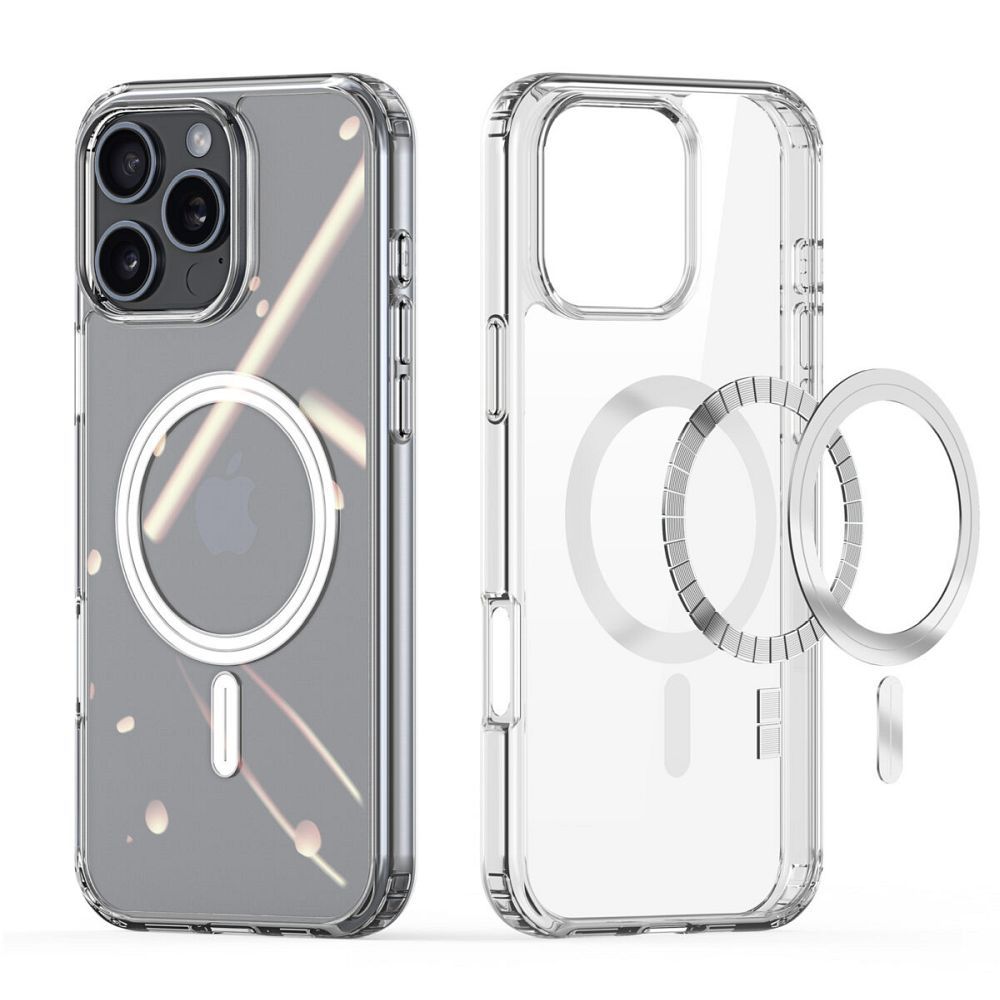 DUX DUCIS CLIN MAG tok MagSafe kompatibilis IPHONE 16 Pro-hoz, átlátszó