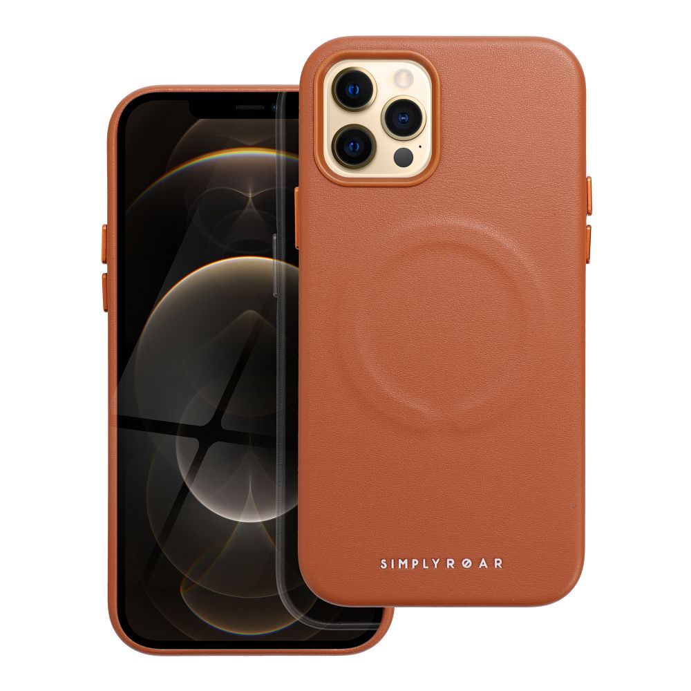 Roar Leather Mag Case – iPhone 12 Pro Barna