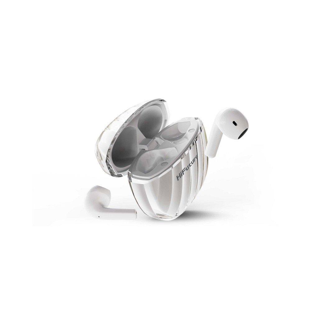 HIFUTURE vezeték nélküli fülhallgató bluetooth TWS ENS IPX5 FLYBUDS3 Elegáns fehér