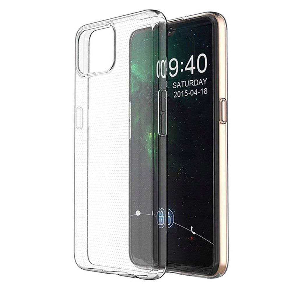 ULTRA SLIM 0,5 mm hátsó tok OPPO A73-hoz, átlátszó