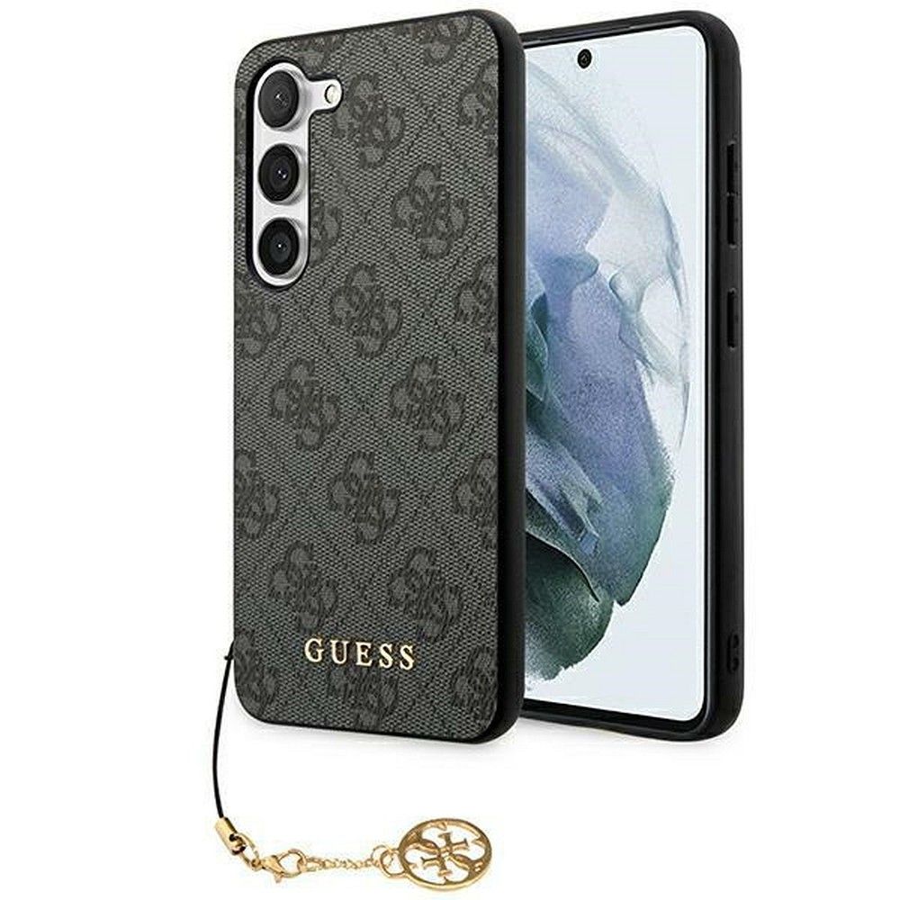 GUESS tok SAMSUNG A55 GUHCSA55GF4GGR (PU 4G Charm-mal) fekete