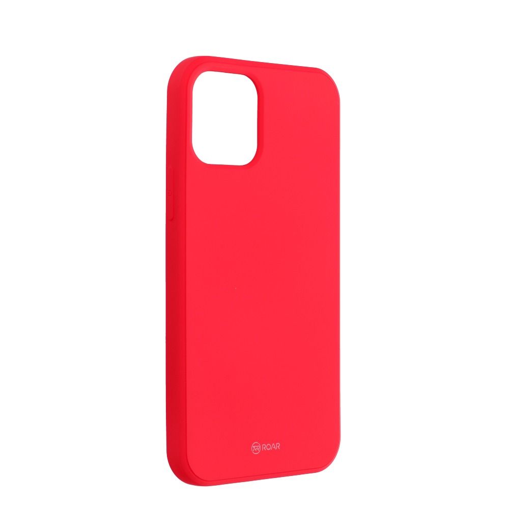 Roar Színes Zselé Tok – iPhone 12 / 12 Pro rózsaszín