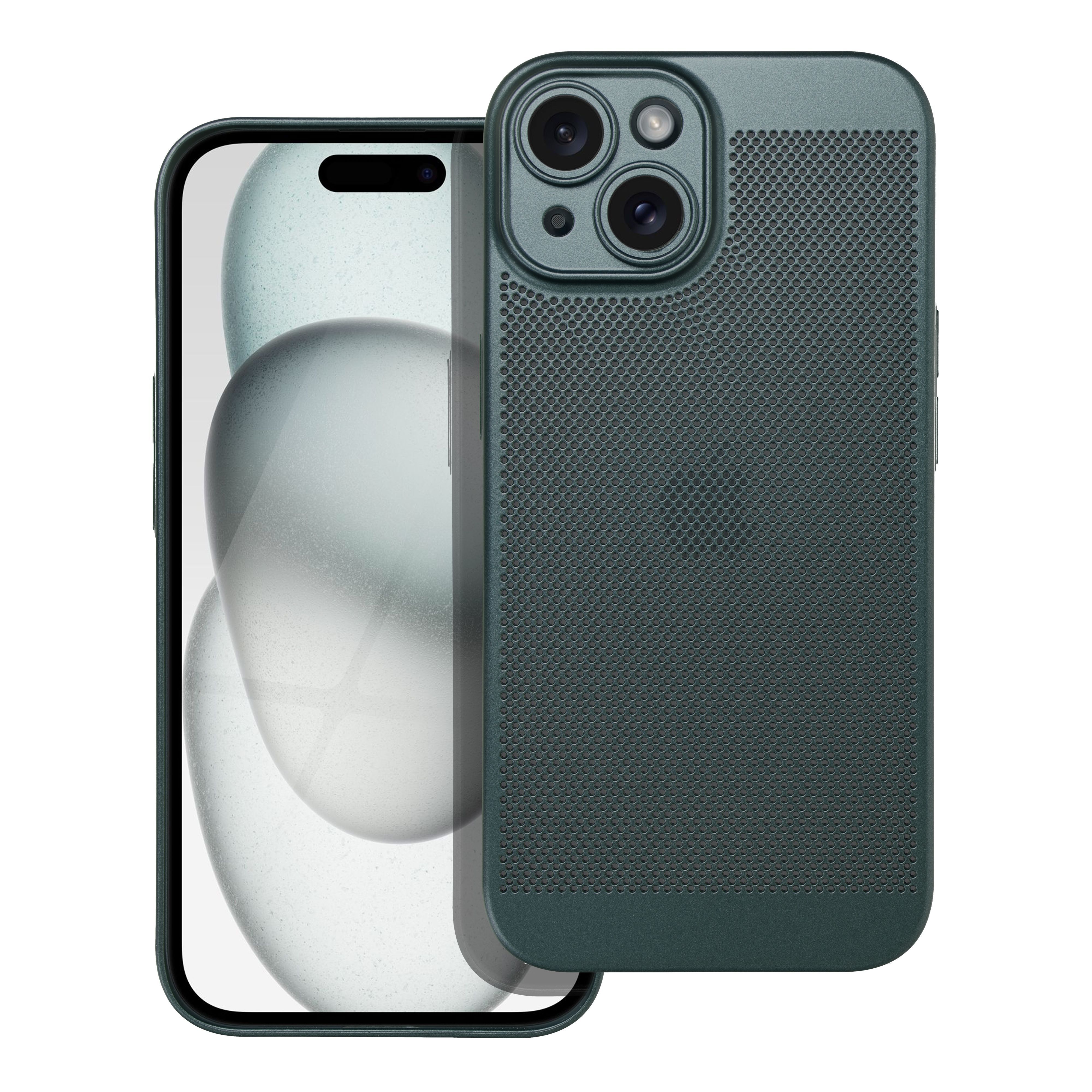 BREEZY tok IPHONE 15 zöld
