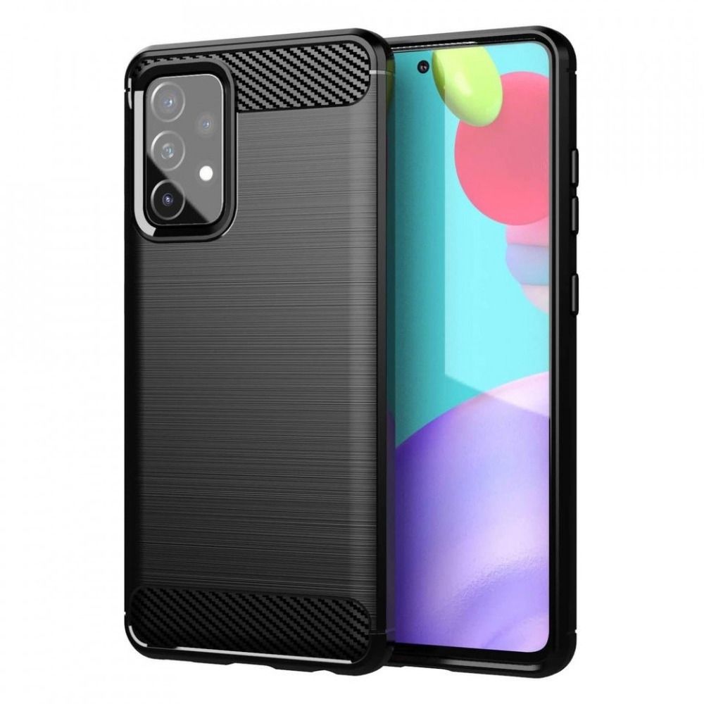 CARBON tok SAMSUNG A52 5G / A52 LTE (4G) / A52S fekete