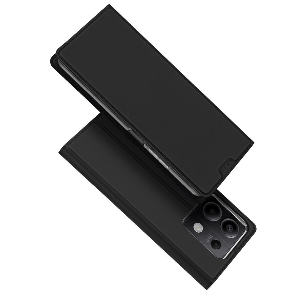DUX DUCIS wallet case SKIN PRO for REDMI NOTE 13 5G fekete
